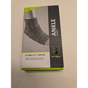 P-Tex Ankle Sleeve Stability Wrap Thermal Compression Large
